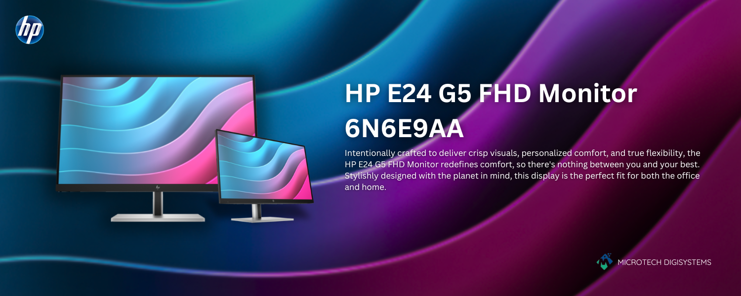 HP E24 G5 FHD Monitor -
